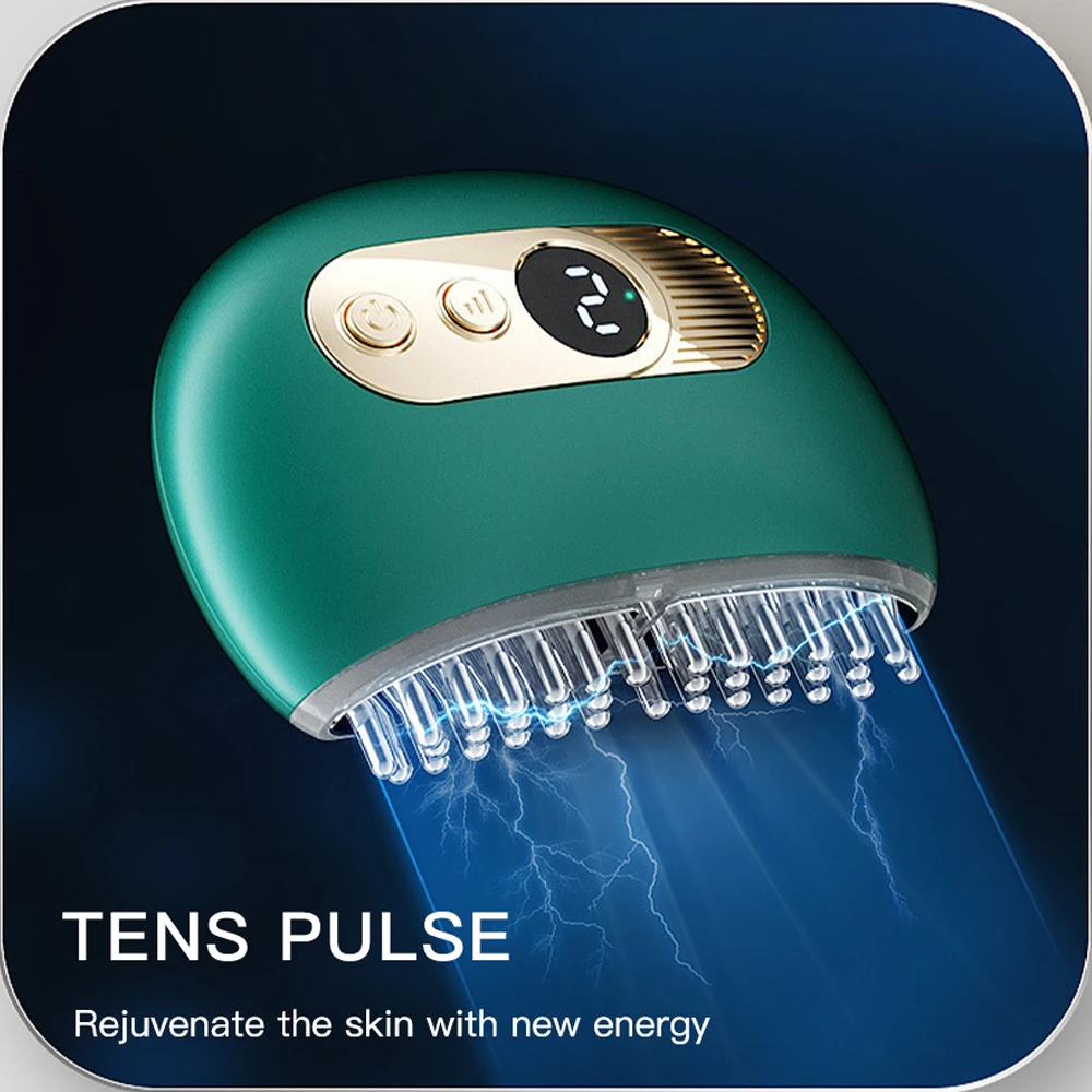 Electric Facial Massager EMS Gua Sha Scraping Device Microcurrent Vibration Heating Skin Lifting Back Neck Slimming Fat Burning 
Electric Facial Massager EMS Gua Sha Scraping Device Microcurrent Vibration Heating Skin Lifting Back Neck Slimming Fat Burning