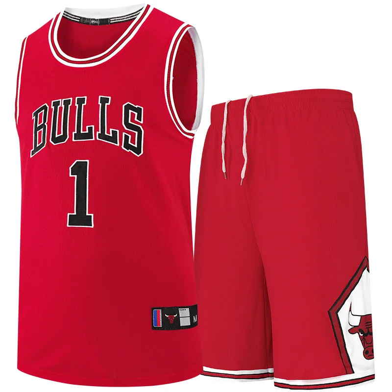 Brand Chicago Bulls ROSE 1Youth Training Uniforms Basketball Match Training Quick-drying Jerseys Men's Sleeveless Suits
Brand Chicago Bulls ROSE 1Youth Training Uniforms Basketball Match Training Quick-drying Jerseys Men's Sleeveless Suits