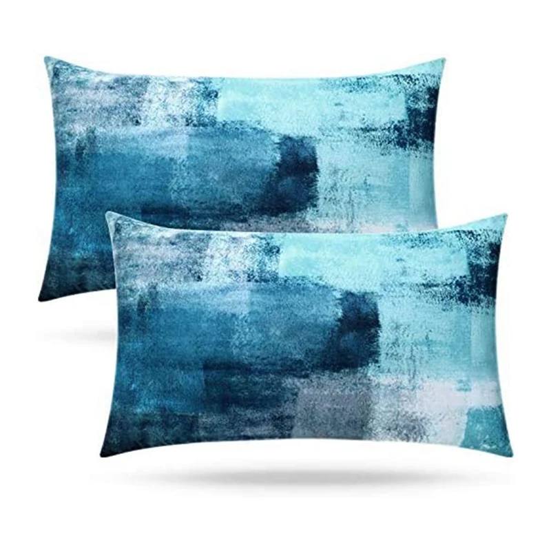 

Throw Pillow Covers Abstract Art Artwork Cushion Cover Soft Contemporary Decorative Pillow Cases For Bedroom Sofa