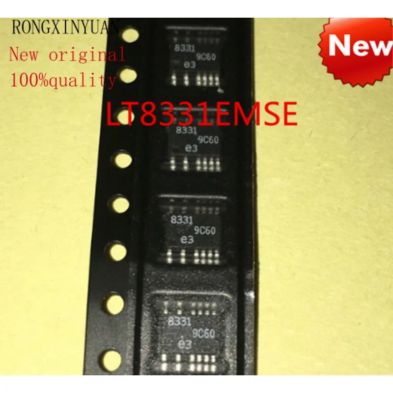 Новый оригинальный регулятор переключателя LT8331EMSE, чип для трафаретной печати 8331lt8331imse LT8330HS6
Новый оригинальный регулятор переключателя LT8331EMSE, чип для трафаретной печати 8331lt8331imse LT8330HS6