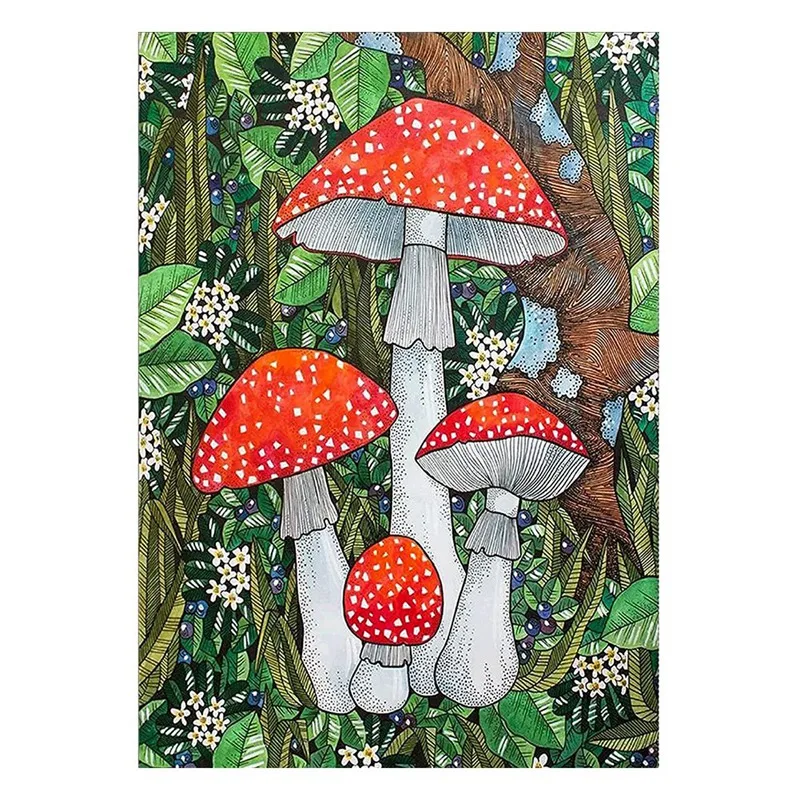 Diamond Painting Kits For Adults DIY Diamond Art Craft Paint With Full Round Drill For Home Wall Decor Mushrooms
Diamond Painting Kits For Adults DIY Diamond Art Craft Paint With Full Round Drill For Home Wall Decor Mushrooms