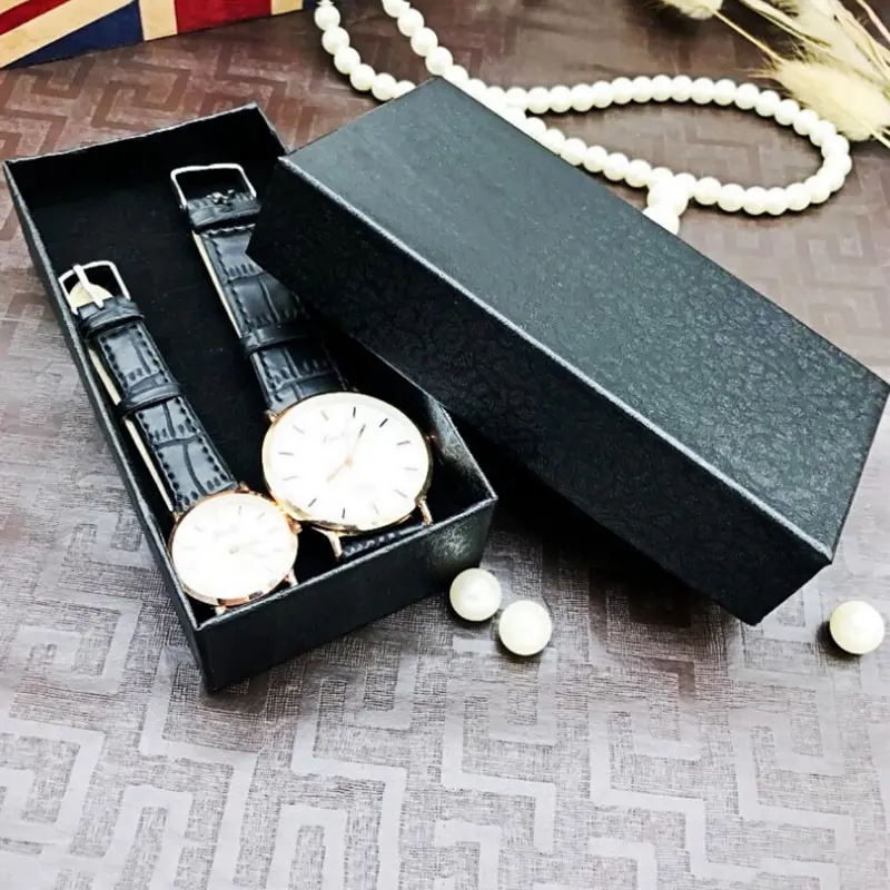 Hot Sale 1pc black rectangle black watch packaging carton gift box jewelry accessories box
Hot Sale 1pc black rectangle black watch packaging carton gift box jewelry accessories box