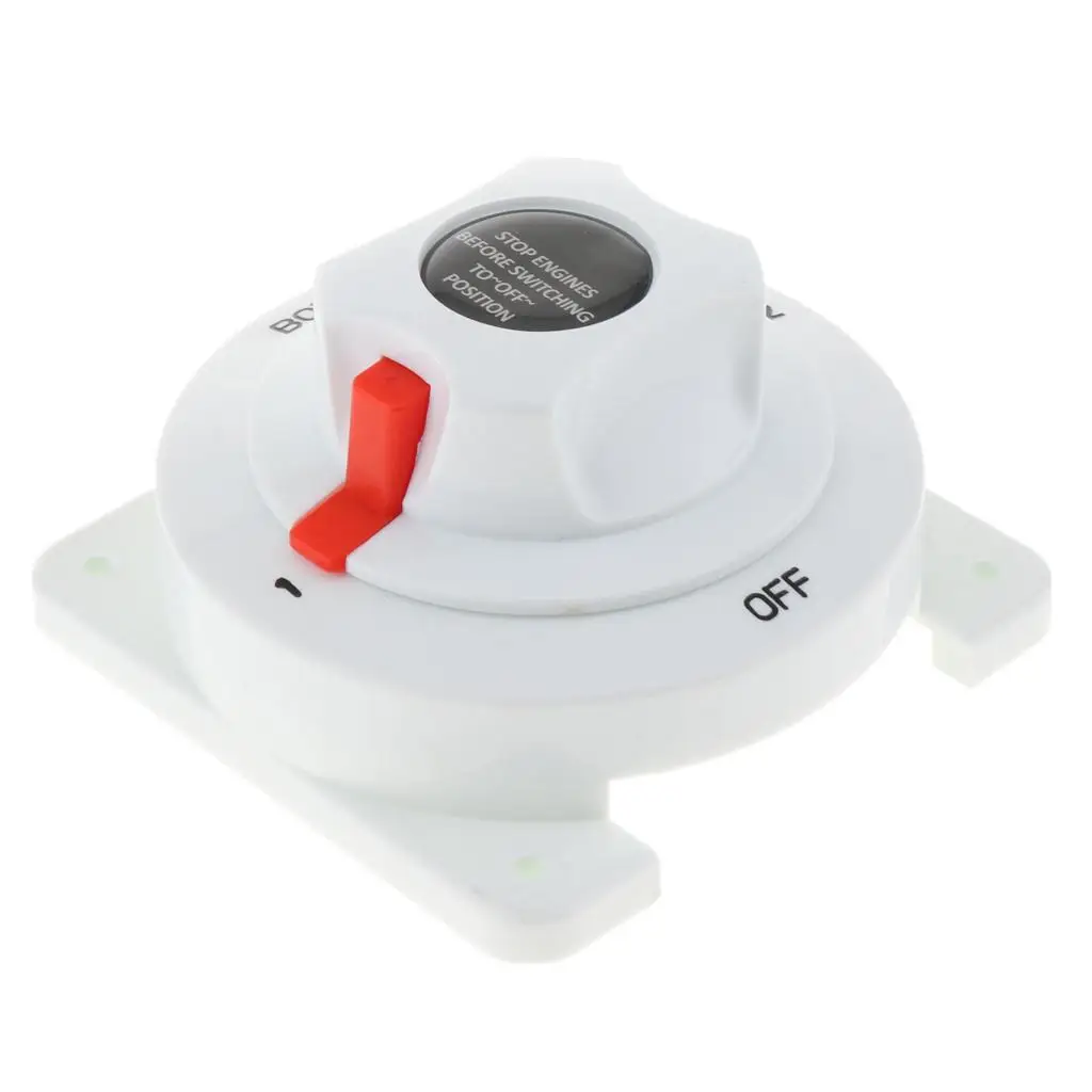 Селекторный переключатель с двумя батареями 12 В/24 В, 3 позиции для лодки, морской и промышленный
Селекторный переключатель с двумя батареями 12 В/24 В, 3 позиции для лодки, морской и промышленный