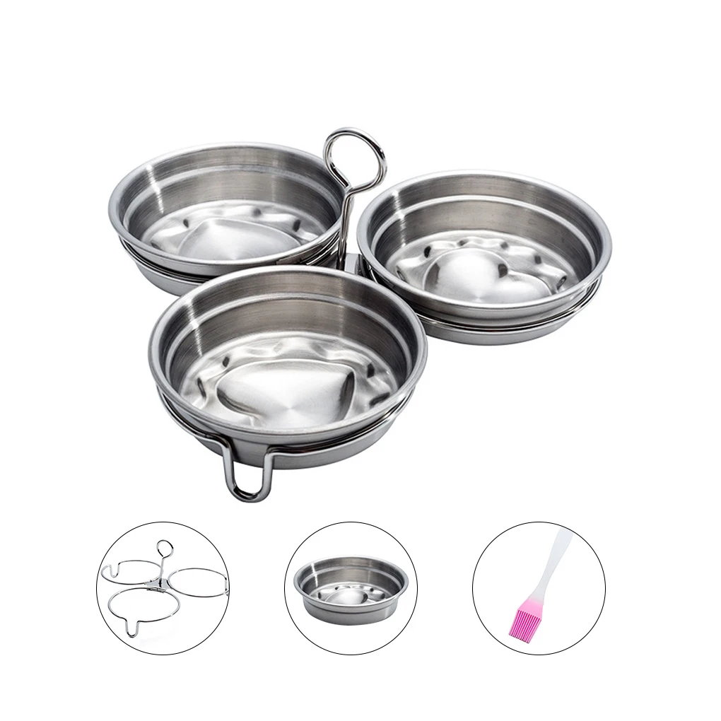 Heart Shape Mold Stainless Steel Egg Poacher Household Poach Egg Mold with Handle Non-stick Heat Resistant Poached Egg Maker
Heart Shape Mold Stainless Steel Egg Poacher Household Poach Egg Mold with Handle Non-stick Heat Resistant Poached Egg Maker