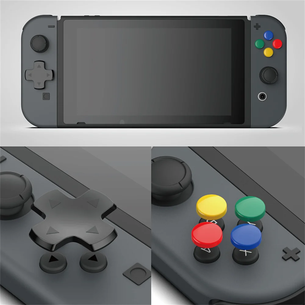Skull & Co. JoyCon D-Pad Button Cap Set DPAD for Switch and Switch OLED - Controller
Skull & Co. JoyCon D-Pad Button Cap Set DPAD for Switch and Switch OLED - Controller