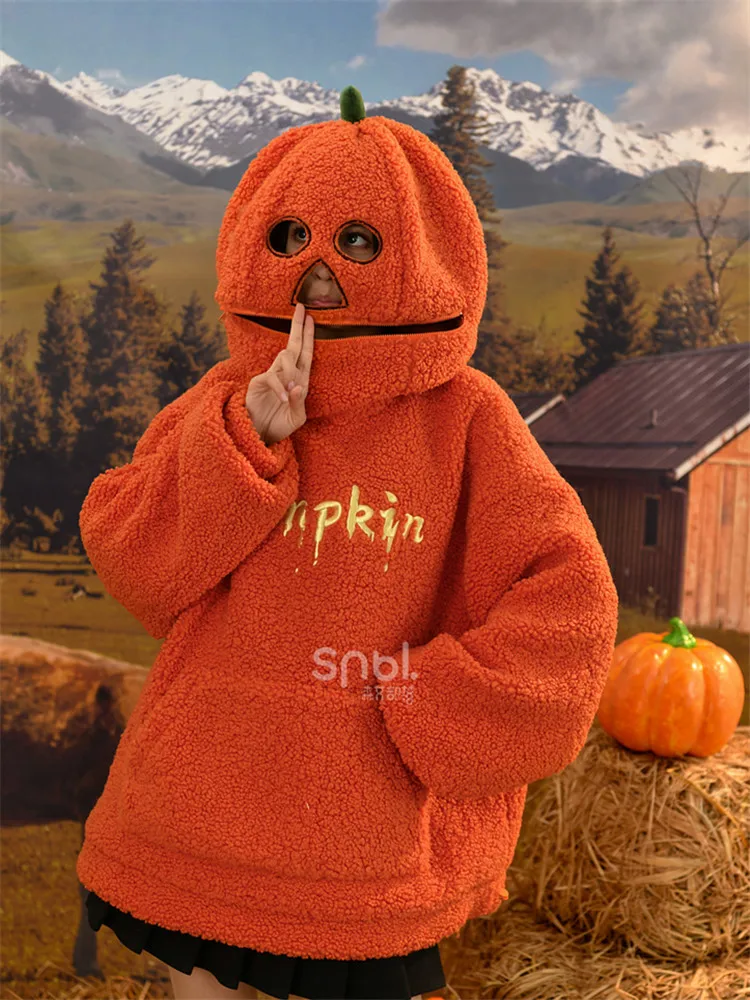New Halloween Pumpkin Autumn And Winter Sweetheart Original Small Crowd Design Sense Funny Pullover Girls' Sweater Holiday Gift
New Halloween Pumpkin Autumn And Winter Sweetheart Original Small Crowd Design Sense Funny Pullover Girls' Sweater Holiday Gift