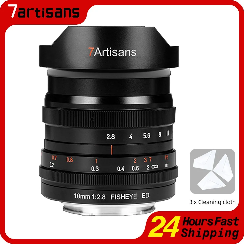 7Artisans 10mm F2.8 Fisheye Lens Full Frame Wide Angle For Sony E Nikon Z Sigma Panasonic Leica L Canon EOS R RF Mount Camera
7Artisans 10mm F2.8 Fisheye Lens Full Frame Wide Angle For Sony E Nikon Z Sigma Panasonic Leica L Canon EOS R RF Mount Camera