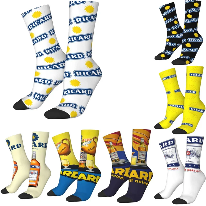 All Season Casual Women Men Ricard Merch Accessories Cozy Socks Cotton Marseille France Aperitif Anise Wonderful Gifts
All Season Casual Women Men Ricard Merch Accessories Cozy Socks Cotton Marseille France Aperitif Anise Wonderful Gifts