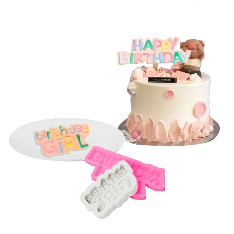 DIY Happy Birthday Silicone Cake Mould 3D Letter Shape Fondant Cake Mousse Chocolate Baking Mold Boy Girl Birthday Party Supplie
DIY Happy Birthday Silicone Cake Mould 3D Letter Shape Fondant Cake Mousse Chocolate Baking Mold Boy Girl Birthday Party Supplie
