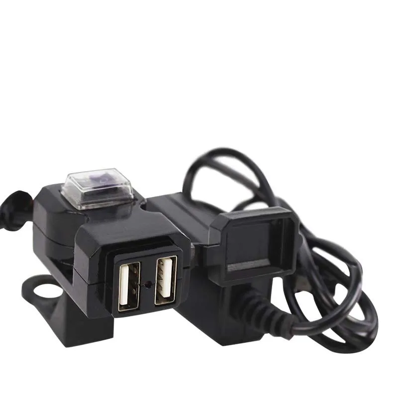 Motorbike Charger Adapter Power Supply Socket for Phone Motorcycle GPS MP4 Dual USB Port 12V Waterproof Handlebar
Motorbike Charger Adapter Power Supply Socket for Phone Motorcycle GPS MP4 Dual USB Port 12V Waterproof Handlebar