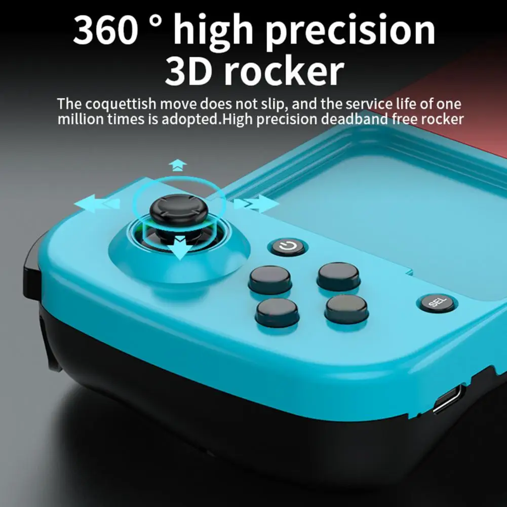 Легкая игровая мини-рукоятка, совместимая с Bluetooth, высокочувствительная игровая рукоятка, удобная рукоятка
Легкая игровая мини-рукоятка, совместимая с Bluetooth, высокочувствительная игровая рукоятка, удобная рукоятка