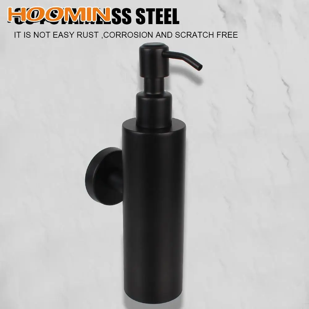 Hand Press Soap and Lotion Dispenser Stainless Steel Wall Mounted Black Bathroom Accessories Tower Shampoo Dispensers
Hand Press Soap and Lotion Dispenser Stainless Steel Wall Mounted Black Bathroom Accessories Tower Shampoo Dispensers