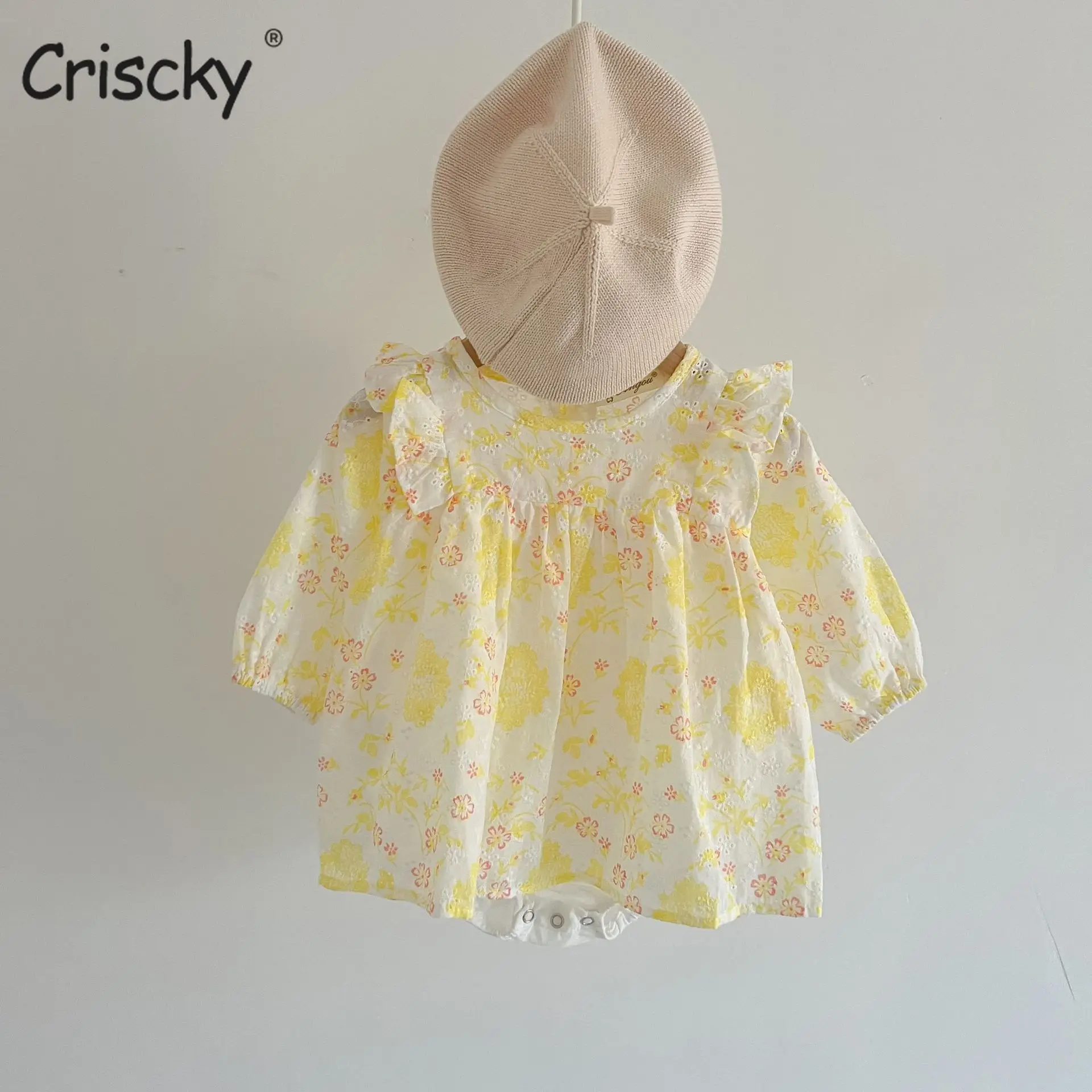 Criscky Newborn Baby Girls Romper Dress Fashion Long Sleeve Floral Print Baby Dresses Toddler Girls Jumpsuit Outfits Clothing
Criscky Newborn Baby Girls Romper Dress Fashion Long Sleeve Floral Print Baby Dresses Toddler Girls Jumpsuit Outfits Clothing