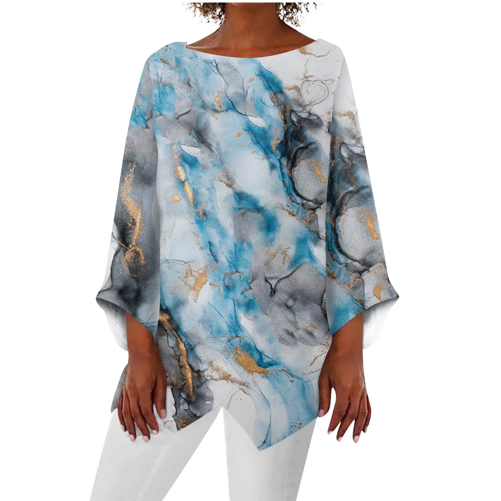 Женская футболка с круглым вырезом, рукавом 2023 И АСИММЕТРИЧНЫМ ПОДОЛОМ
Женская футболка с круглым вырезом, рукавом 2023 И АСИММЕТРИЧНЫМ ПОДОЛОМ