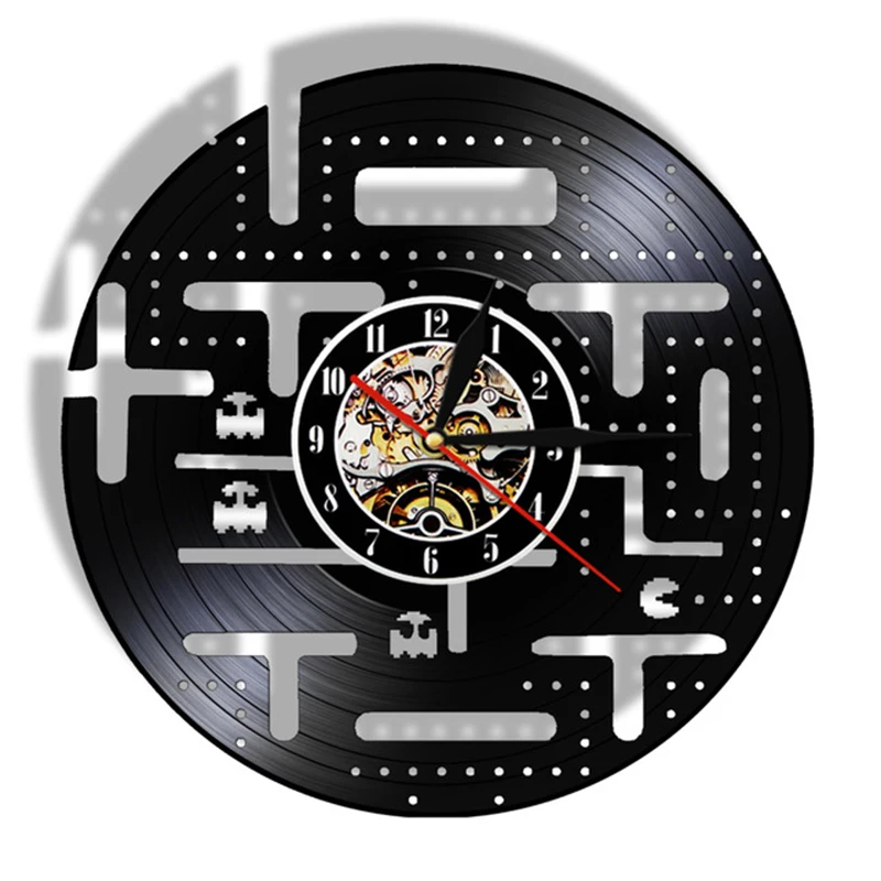 Video Game Vintage Wall Clock Made Of Vinyl Record for Kid Room Gamer Home Decor Retro Arcade Game Silent Non Ticking Wall Watch
Video Game Vintage Wall Clock Made Of Vinyl Record for Kid Room Gamer Home Decor Retro Arcade Game Silent Non Ticking Wall Watch