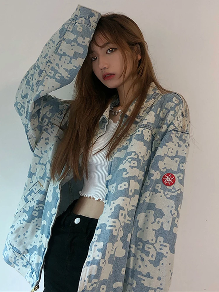 LIFE Cav Empt C.E Vanishing Zipper Vintage Jacket Day Tide Wash CE Noise Cowboy Loose Jacket Tide Men and Women Blue Denim Coat
LIFE Cav Empt C.E Vanishing Zipper Vintage Jacket Day Tide Wash CE Noise Cowboy Loose Jacket Tide Men and Women Blue Denim Coat