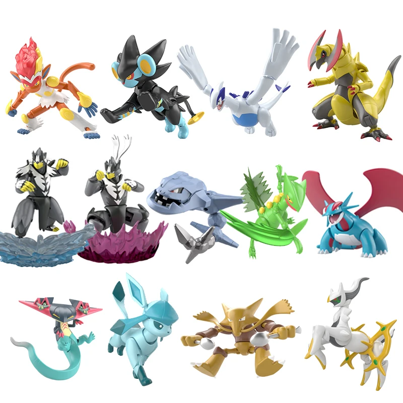 Bandai SHODO Series Assembly Model Anime Figure Lugia Haxorus Infernape Luxray Action Figure Collection Model Toys For Children
Bandai SHODO Series Assembly Model Anime Figure Lugia Haxorus Infernape Luxray Action Figure Collection Model Toys For Children