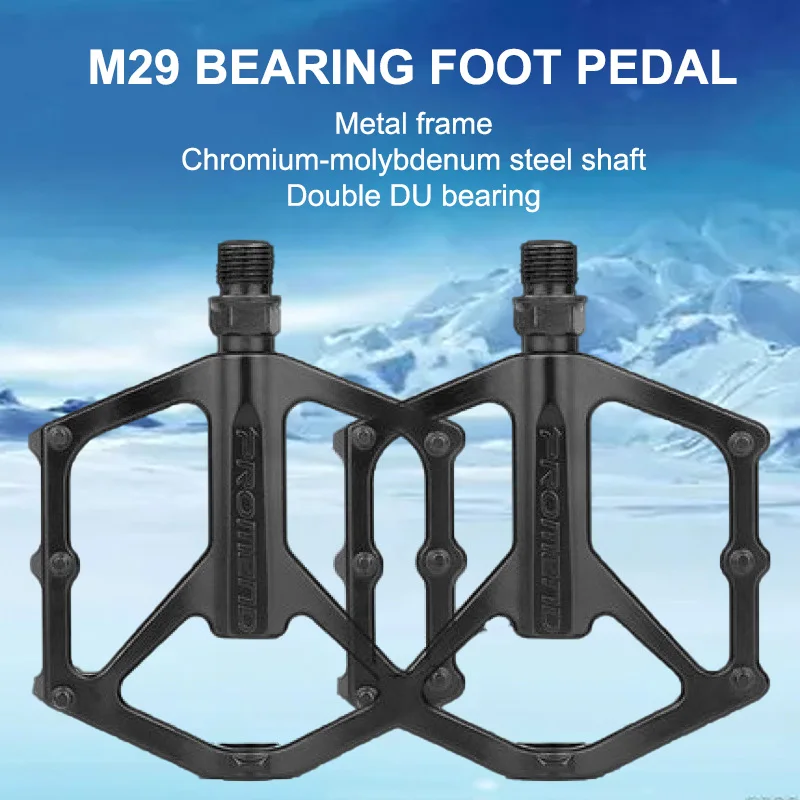 Luminium Mountain Bike Riding Pedals Cycling Pedals M29 Aluminium DU Bearing Footpegs Cycling Pedals Road Bicycle Parts Access
Luminium Mountain Bike Riding Pedals Cycling Pedals M29 Aluminium DU Bearing Footpegs Cycling Pedals Road Bicycle Parts Access