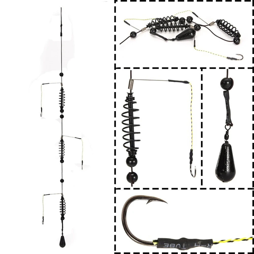 1pc Fishing Hook Artificial Bait Cage Set 15-40g Fishing Feeder Bait Holder High Carbon Steel Fishing Tackle Accessories
1pc Fishing Hook Artificial Bait Cage Set 15-40g Fishing Feeder Bait Holder High Carbon Steel Fishing Tackle Accessories