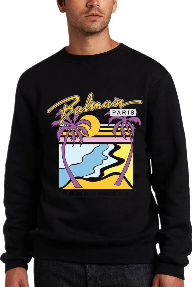 Balmain Hoodies & Sweatshirts Unisex Logo Letter Printed Long Sleeve Crew Neck Pullover Casual Sweatshirts
Balmain Hoodies & Sweatshirts Unisex Logo Letter Printed Long Sleeve Crew Neck Pullover Casual Sweatshirts