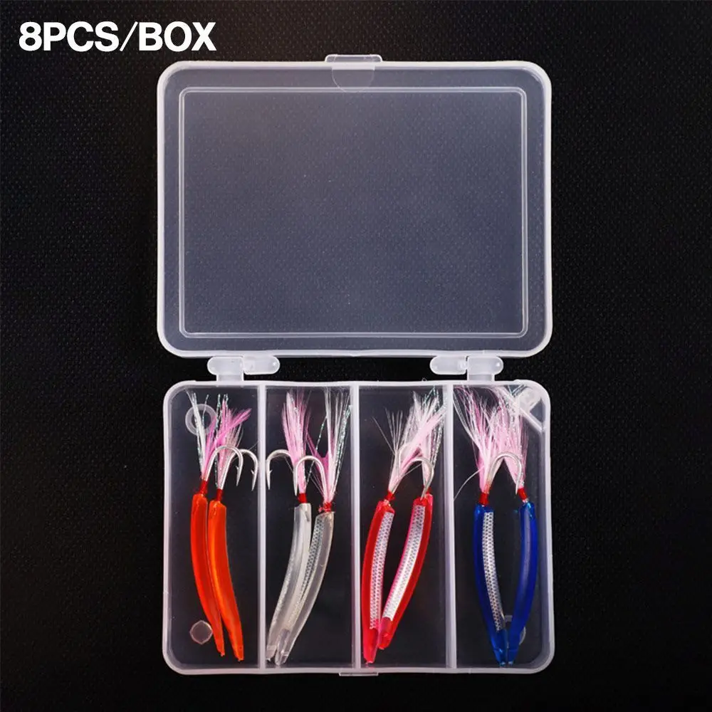 8Pcs/box 6cm 1.2g Japan Trolling Hard Fishing Lure Sardine Fishing Lures Spoon Trolling Fishing Bait Bluefish Swimbait Decoys 
8Pcs/box 6cm 1.2g Japan Trolling Hard Fishing Lure Sardine Fishing Lures Spoon Trolling Fishing Bait Bluefish Swimbait Decoys