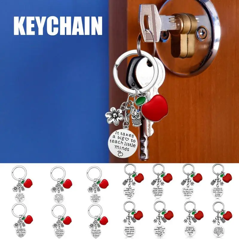 Teachers Day Keychain Stainless Teacher Gift Keychain Flower Keychain With Owl And Flower Pendant And Lettering For Mother's Day
Teachers Day Keychain Stainless Teacher Gift Keychain Flower Keychain With Owl And Flower Pendant And Lettering For Mother's Day