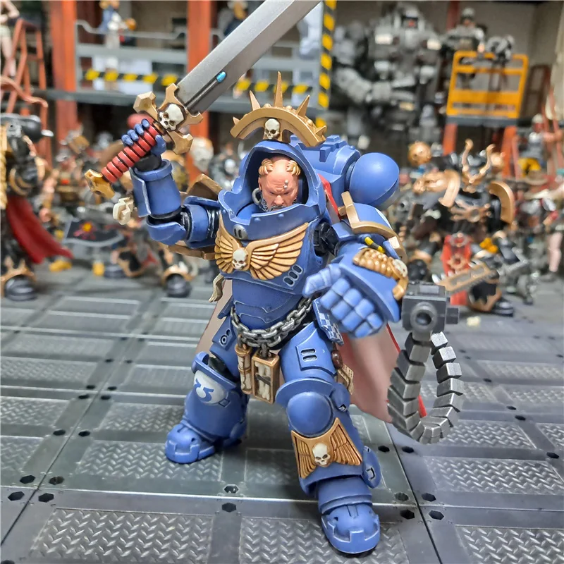 1/18th Ultramarine Warrior Heavy Armor Captain Vortianss Moveable Full Set Action Figures 3.75inch For Fans Collection
1/18th Ultramarine Warrior Heavy Armor Captain Vortianss Moveable Full Set Action Figures 3.75inch For Fans Collection