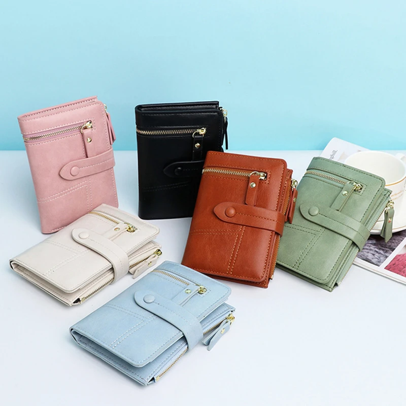 Women Wallet Simple Retro Rivets Short Wallet Coin Purse Card Holders Handbag For Girls Purse Small Wallet Ladies
Women Wallet Simple Retro Rivets Short Wallet Coin Purse Card Holders Handbag For Girls Purse Small Wallet Ladies