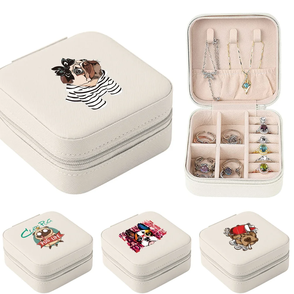 Jewelry Storage Box Travel Portable Rings Organizer Earring Display Necklace Case for Bracelet PU Leather Dog Printed Girl Gift
Jewelry Storage Box Travel Portable Rings Organizer Earring Display Necklace Case for Bracelet PU Leather Dog Printed Girl Gift