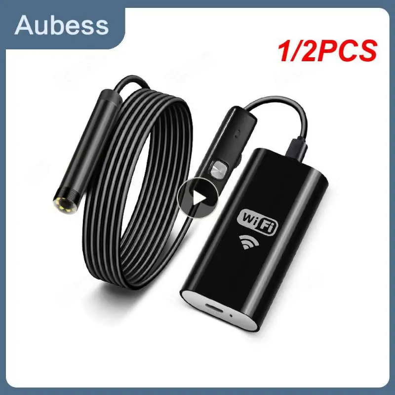 1/2PCS WiFi Endoscope Camera Mini Waterproof Inspection Snake Camera Borescope USB for Cars HD Wireless for iPhone & Android
1/2PCS WiFi Endoscope Camera Mini Waterproof Inspection Snake Camera Borescope USB for Cars HD Wireless for iPhone & Android