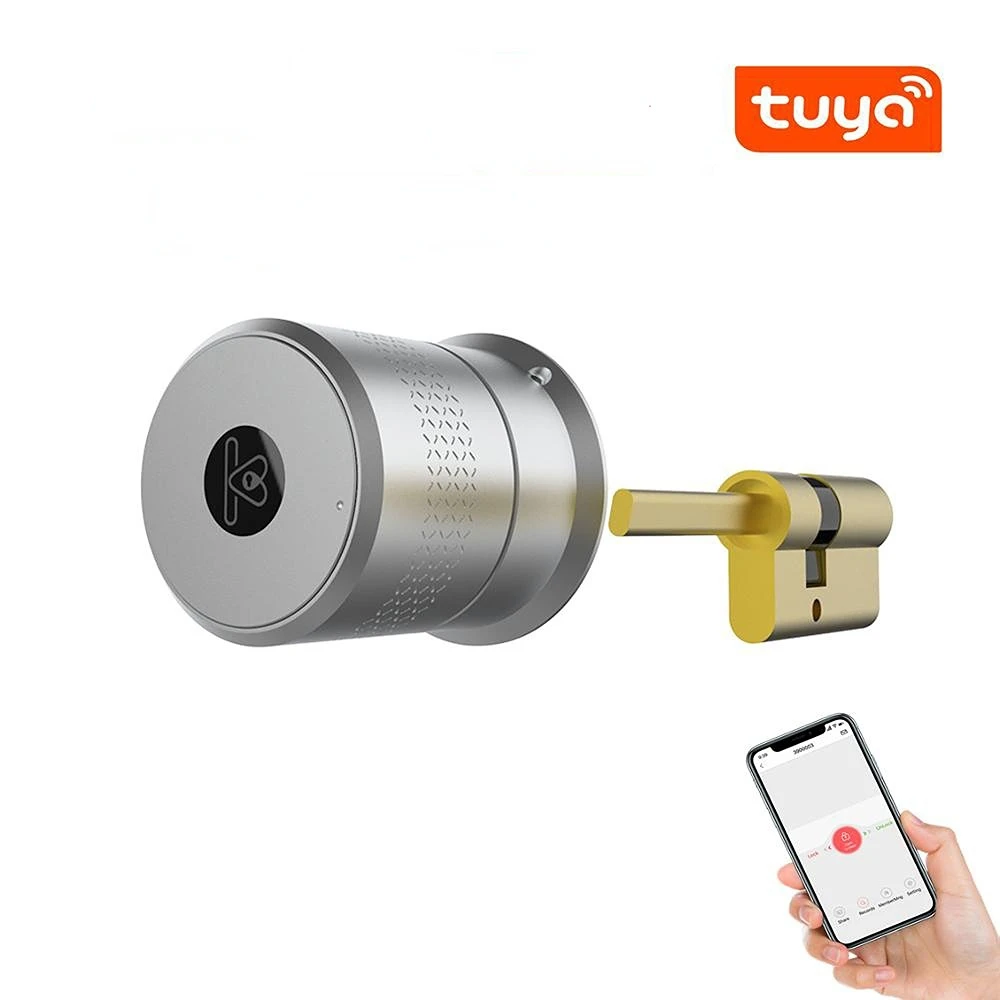 M520 Door Lock Tuya Zigbee Smart Lock Cylinder Fingerprint Lock Bluetooth For Door 50-100mm Thickess WIFI Door Lock
M520 Door Lock Tuya Zigbee Smart Lock Cylinder Fingerprint Lock Bluetooth For Door 50-100mm Thickess WIFI Door Lock