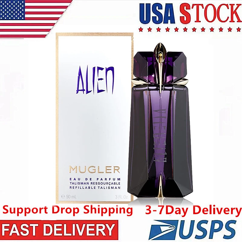 

Free Shipping 3-7 Days To The United States ALIEN Original Brand Women Parfum EAU DE PARFUM Lasting Fragrance Women Deodorant