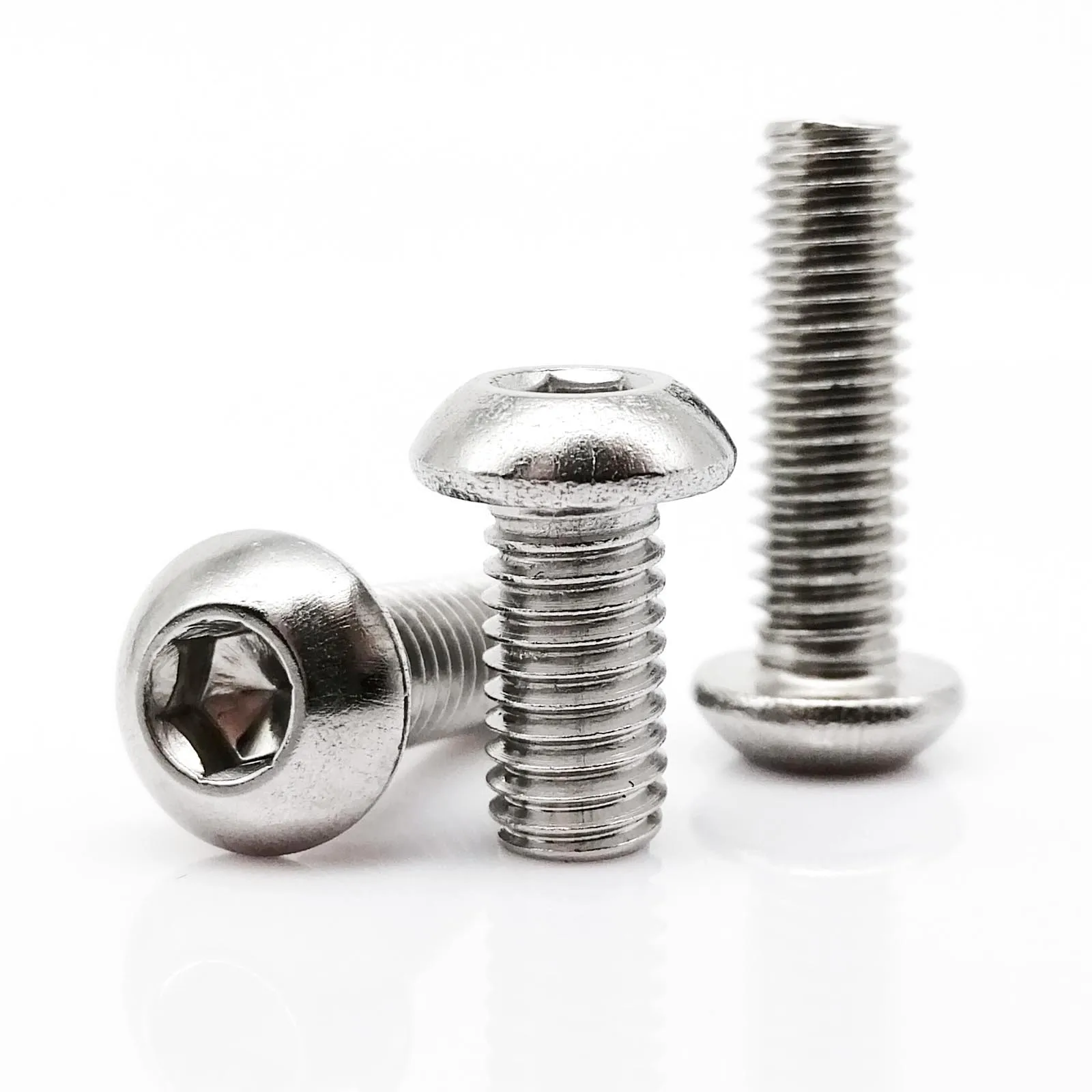 5/10/25/50pcs ISO7380 M1.6 M2 M2.5 M3 M4 M5 M6 M8 304 Stainless Steel Hex Hexagon Socket Button Round Head Screw Bolt L= 3-100mm
5/10/25/50pcs ISO7380 M1.6 M2 M2.5 M3 M4 M5 M6 M8 304 Stainless Steel Hex Hexagon Socket Button Round Head Screw Bolt L= 3-100mm