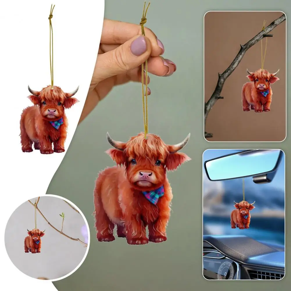 Cute Cartoon Cow Car Pendant Vivid Eyes Expression Home Tree Decoration Christmas Tree Backpack Ornament
Cute Cartoon Cow Car Pendant Vivid Eyes Expression Home Tree Decoration Christmas Tree Backpack Ornament