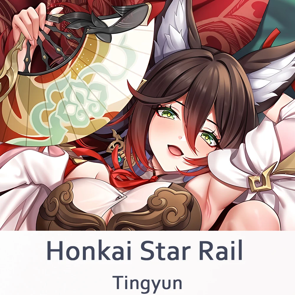 Подушка Dakimakura Honkai со звездами и рейками Tingyun, подушка для всего тела, искусственная игрушка, наволочка для подушки
Подушка Dakimakura Honkai со звездами и рейками Tingyun, подушка для всего тела, искусственная игрушка, наволочка для подушки