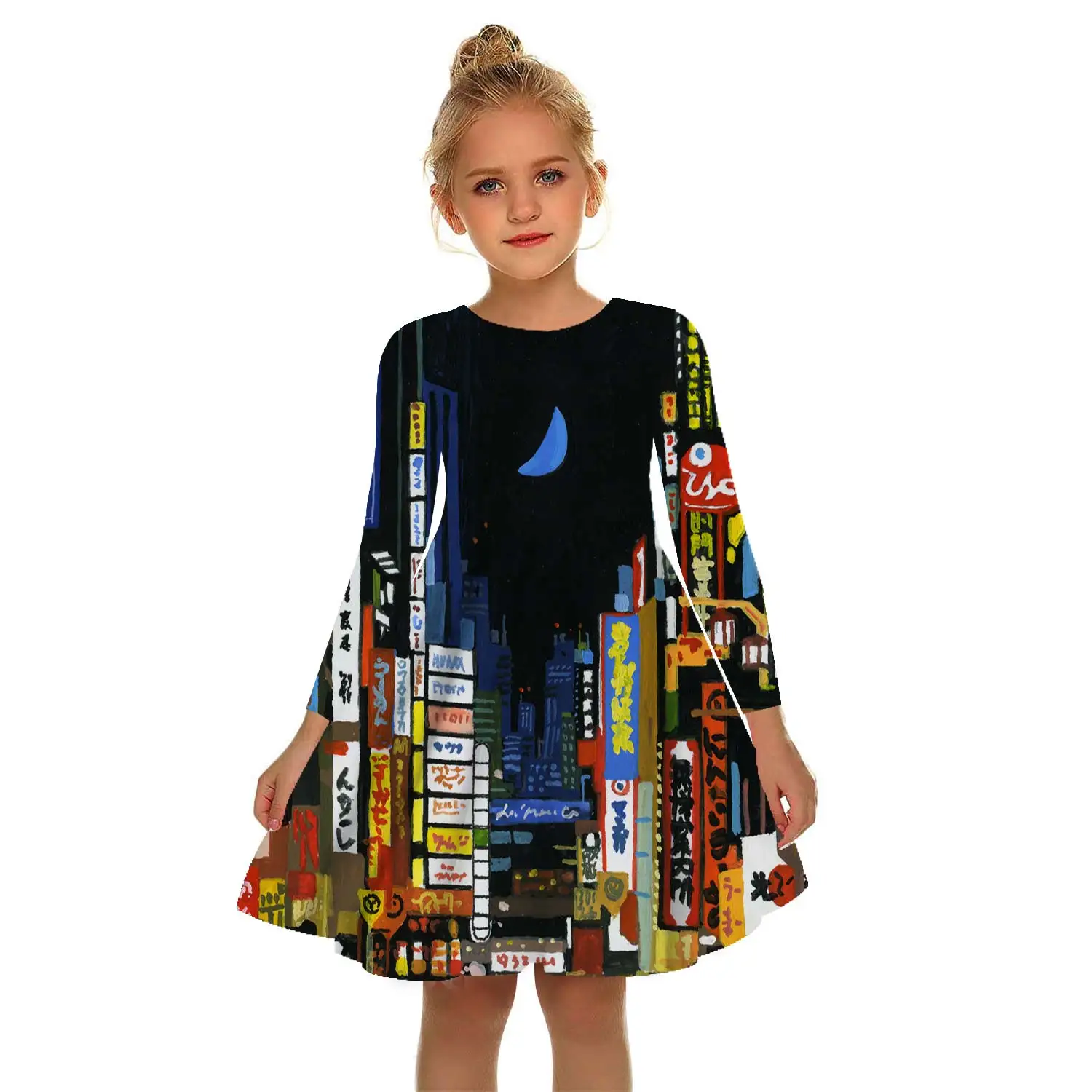 2022 Summer New Girls Cartoon Print Short Sleeve Loose Dress Harajuku O-Neck Party Club Clothes
2022 Summer New Girls Cartoon Print Short Sleeve Loose Dress Harajuku O-Neck Party Club Clothes