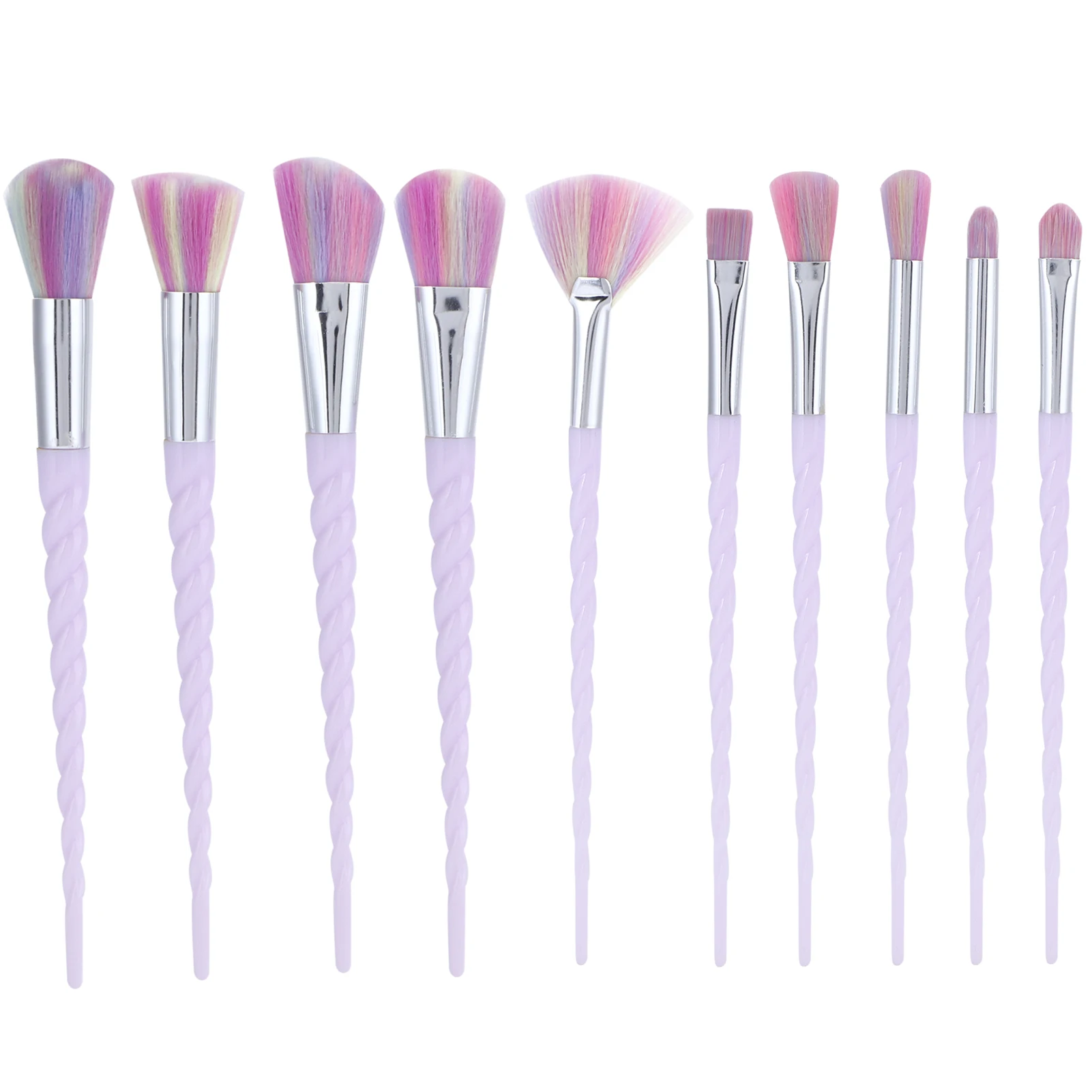 10pcs Makeup Brushes Set for Loose Powder Blusher Nose Shadow Eyeshadow Concealer Makeup ToolColorful Hair
10pcs Makeup Brushes Set for Loose Powder Blusher Nose Shadow Eyeshadow Concealer Makeup ToolColorful Hair