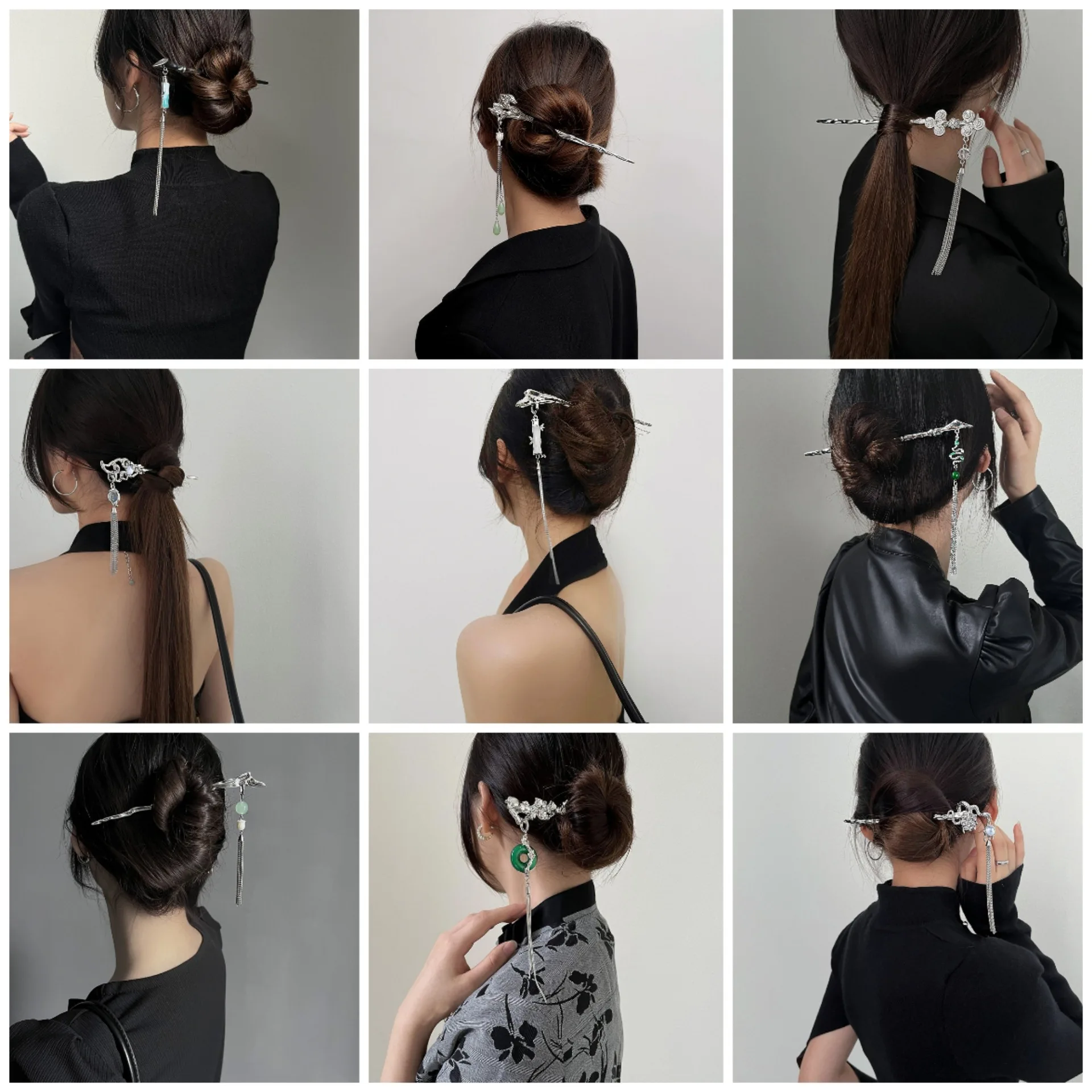 Vintage Chinese Style Hanfu Hair Stick Women Metal Glaze Hair Fork Hair Chopsticks Hairpin Woman Hair Jewelry Accessories
Vintage Chinese Style Hanfu Hair Stick Women Metal Glaze Hair Fork Hair Chopsticks Hairpin Woman Hair Jewelry Accessories