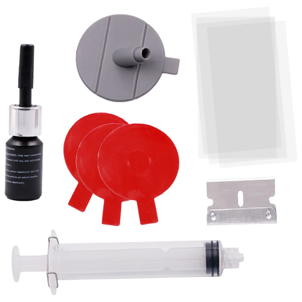Glass Repair Tools Windshield Chip Kit Car Crack Window Body Steel Cracked for Chips Kits
Glass Repair Tools Windshield Chip Kit Car Crack Window Body Steel Cracked for Chips Kits
