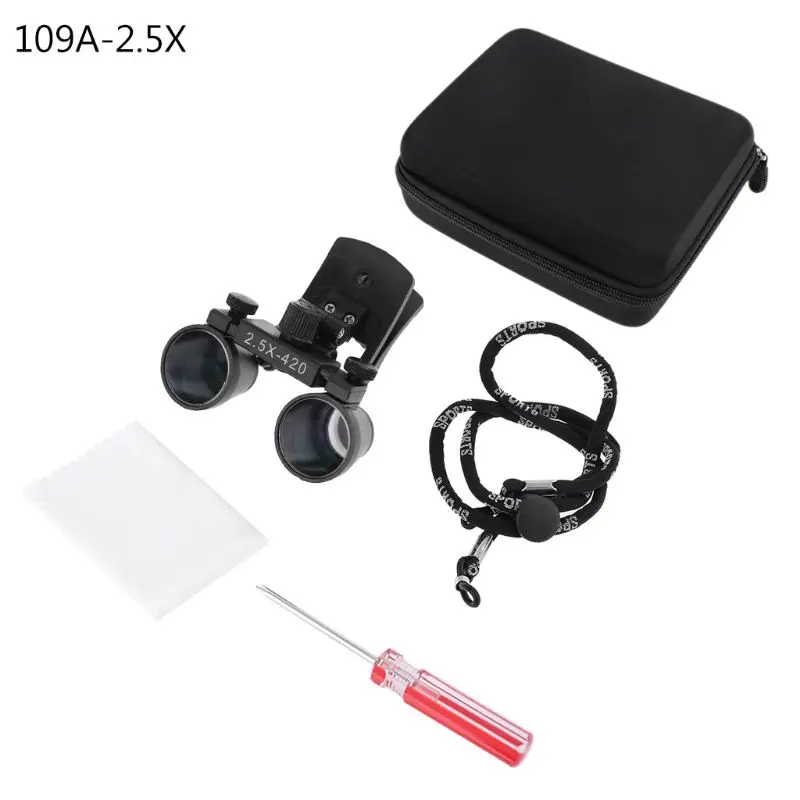 Dental Loupes 2.5X 3.5X Magnification Galilean Binocular Magnifier Dentistry Optical Glass Lens Dentist
Dental Loupes 2.5X 3.5X Magnification Galilean Binocular Magnifier Dentistry Optical Glass Lens Dentist
