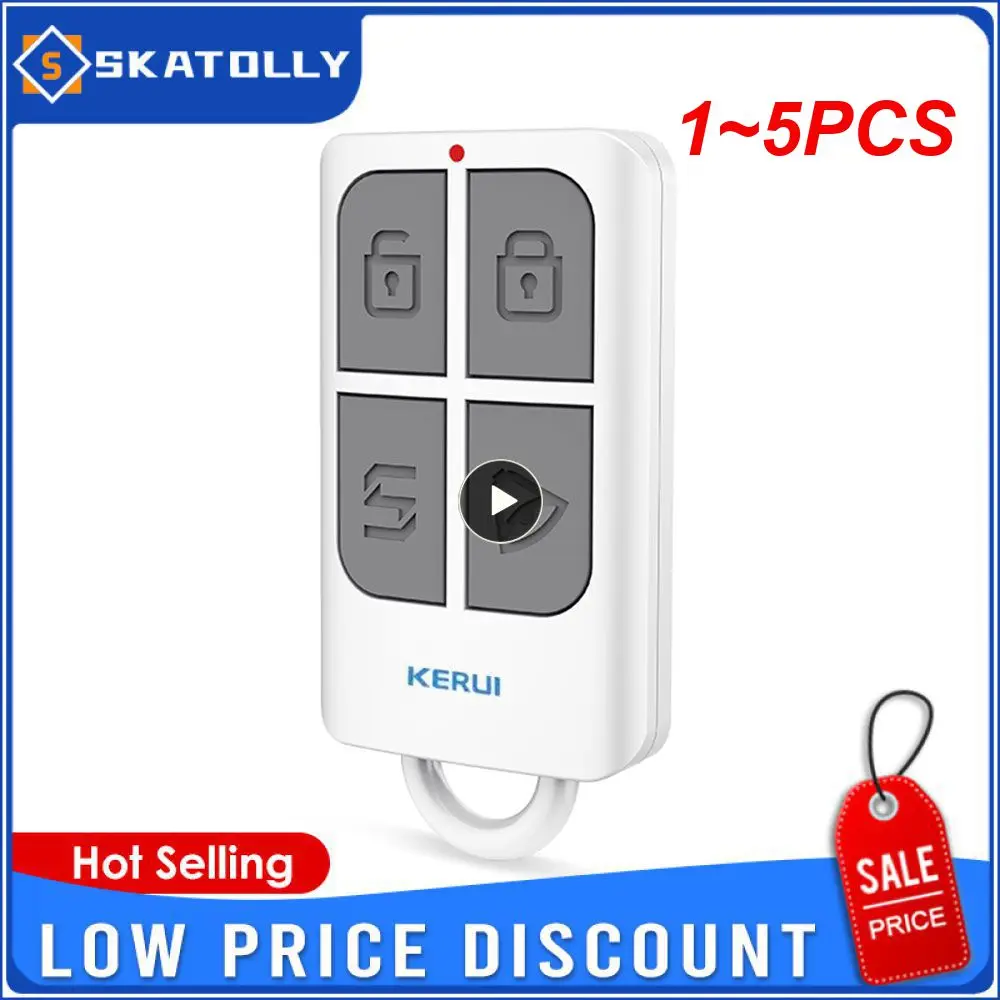 1~5PCS Wireless High-Performance Portable Remote Control 4 Buttons Keychain For WIFI GSM PSTN Home Security Alarm System
1~5PCS Wireless High-Performance Portable Remote Control 4 Buttons Keychain For WIFI GSM PSTN Home Security Alarm System