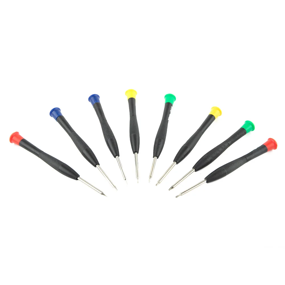 8pcs Precision Torx Cross Screwdriver Set Repairing Phone Hand Tool T3 T4 T5 PH000 SL1.5 Magnetic Tip Anti-slip Handle
8pcs Precision Torx Cross Screwdriver Set Repairing Phone Hand Tool T3 T4 T5 PH000 SL1.5 Magnetic Tip Anti-slip Handle