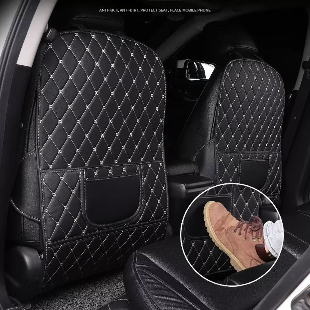 Anti-Child-Kick Pad for Car PU Leather Seat Back Protector Cover Waterproof Universal Accessories Interiors Anti Mud Dirt Pads
Anti-Child-Kick Pad for Car PU Leather Seat Back Protector Cover Waterproof Universal Accessories Interiors Anti Mud Dirt Pads