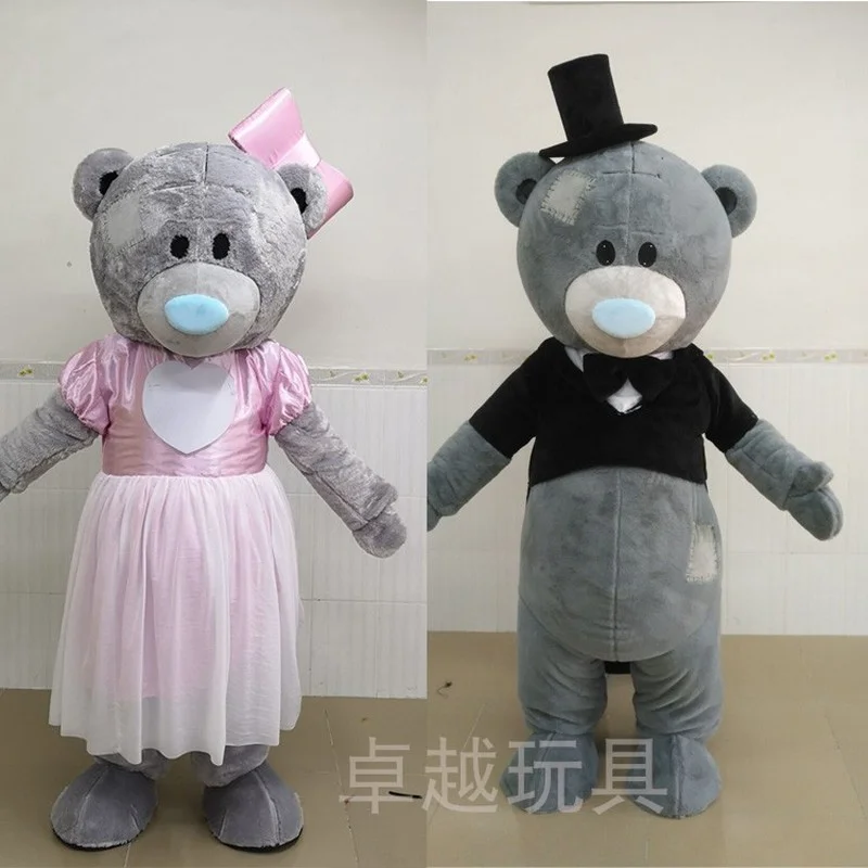 Wedding Teddy Bear Mascot Costumes Costume Adult Teddy Bear Fancy Dress Clothing Halloween Party Carnival Events Adult
Wedding Teddy Bear Mascot Costumes Costume Adult Teddy Bear Fancy Dress Clothing Halloween Party Carnival Events Adult