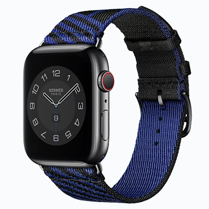 

Jumping Single Tour Strap For Apple Watch Band 44mm 40mm 49mm 41mm 45mm Woven Nylon Bracelet iwatch series 7 8 3 se 6 ultra