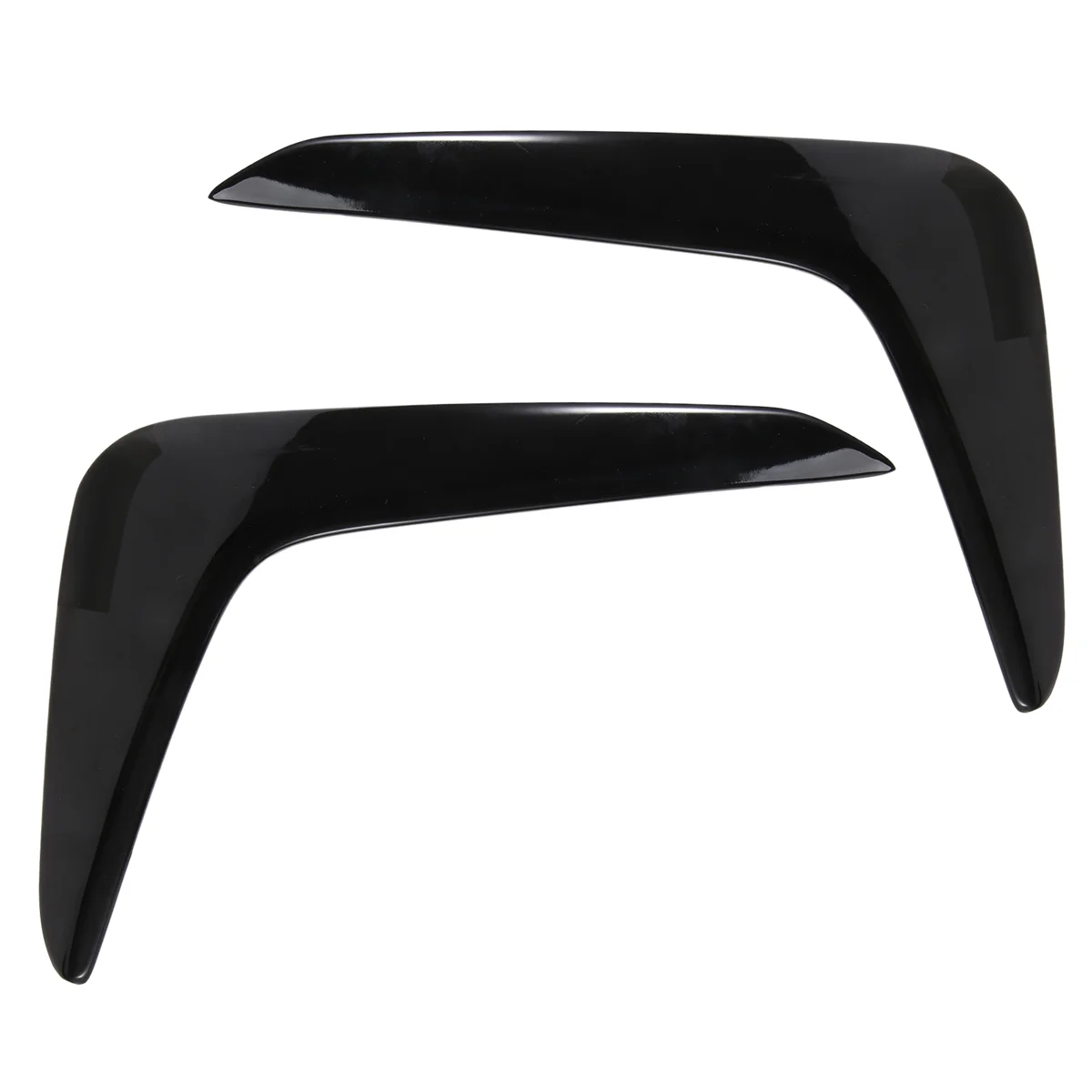 Glossy Black Front Bumper Splitter Spoiler Covers Trim Fog Lights Eyebrow Wind Knife Sticker for -Plus 2019-2022
Glossy Black Front Bumper Splitter Spoiler Covers Trim Fog Lights Eyebrow Wind Knife Sticker for -Plus 2019-2022