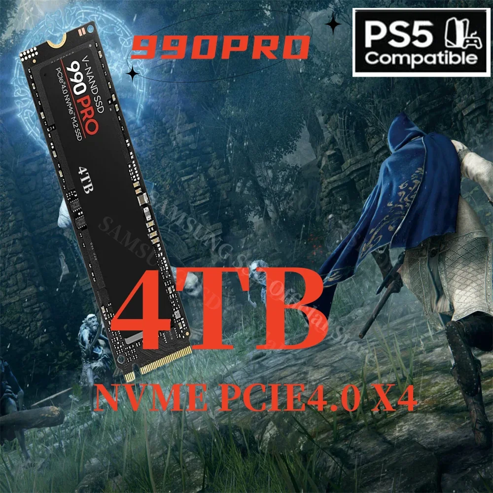 990pro 7500MB/S SSD 1TB 2TB M2 NVMe PCIe 4.0X4 M.2 2280 NVMe SSD Drive Internal Solid State Disk 4tb ssd nvme m2 for PS5 Desktop
990pro 7500MB/S SSD 1TB 2TB M2 NVMe PCIe 4.0X4 M.2 2280 NVMe SSD Drive Internal Solid State Disk 4tb ssd nvme m2 for PS5 Desktop