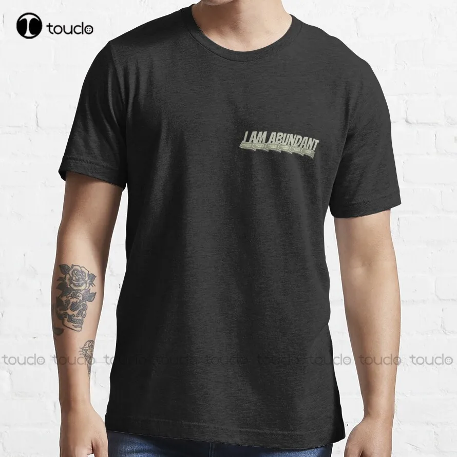 I Am Abundant T-Shirt Black Tee Shirts For Men High Quality Cute Elegant Lovely Kawaii Cartoon Sweet Harajuku Cotton Tee Shirts
I Am Abundant T-Shirt Black Tee Shirts For Men High Quality Cute Elegant Lovely Kawaii Cartoon Sweet Harajuku Cotton Tee Shirts