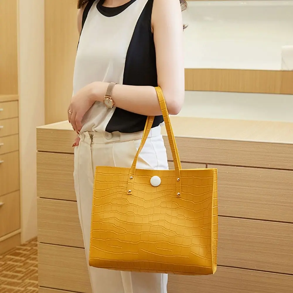 PU Leather Ladies Handbag Gift Pattern Printing Stripe Crocodile Pattern Shoulder Bags Retro Underarm Bag Women
PU Leather Ladies Handbag Gift Pattern Printing Stripe Crocodile Pattern Shoulder Bags Retro Underarm Bag Women