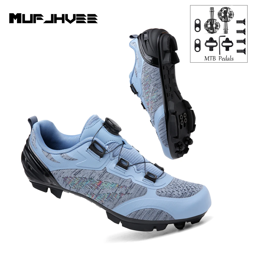 Mufjhvee Pro Cycling Shoes With Mib Pedals Wear-Resistant Breathable Men Bicycle Riding Sneakers Fly Weaving Zapatos Ciclismo
Mufjhvee Pro Cycling Shoes With Mib Pedals Wear-Resistant Breathable Men Bicycle Riding Sneakers Fly Weaving Zapatos Ciclismo